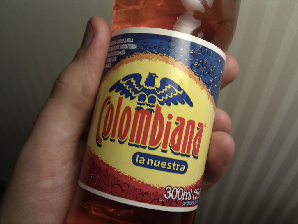 Colombiana. bebida gaseosa